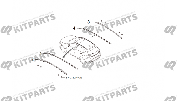 Багажник на крышу Haval H2